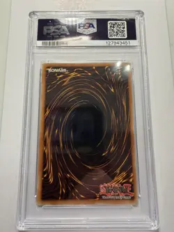 2003 YU-GI-OH! MFC-MAGICIAN'S FORCE #000 DARK MAGICIAN GIRL PSA 9 Paladin 2 - Image 2
