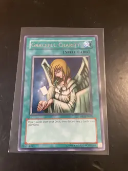 Yu-Gi-Oh! TCG, Graceful Charity, Rare, DB2-EN095, unlimited - Image 1