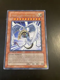 Yu-Gi-Oh! TCG, Winged Kuriboh LV10, DP1-EN006 1st Edition, rare - Image 1
