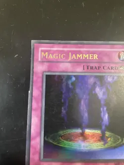 Yu-Gi-Oh! TCG, Magic Jammer, MRD-129, ultra rare, unlimited, Heavily Played - Image 2
