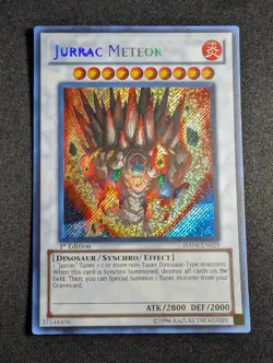 Yugioh - Jurrac Meteor HA04-EN029 1st Edition Secret Rare NM - Image 1