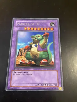 Yu-Gi-Oh! TCG, Master of Oz, SOD-EN035, 1st edition, rare - Image 1