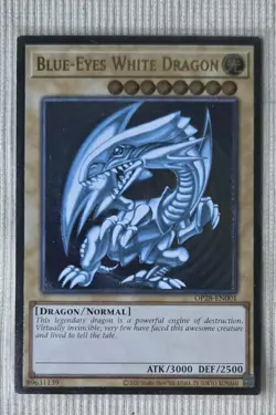Blue-Eyes White Dragon OP28-EN001 OTS Tournament Pack 28 Unlimited - Image 1