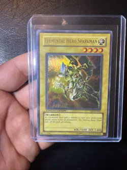 YSD-ENS01 Elemental Hero Sparkman Ultra Rare Limited Edition - Image 3