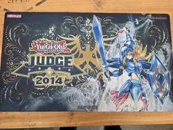 Yu-Gi-Oh Dark Magician Girl the Dragon Knight Playmat Judge 2014 YGO Mat TCG - Image 1