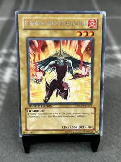 Elemental HERO Burstinatrix Yu-Gi-Oh! TCG MDP2-EN003 McDonald's Limited Edition - Image 1