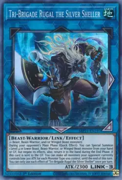 Tri-Brigade Rugal the Silver Sheller - MP21-EN197 - Super Rare - 1st Edition - L - Image 1
