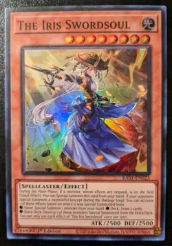 The Iris Swordsoul RA01-EN023 1st Edition Super Rare Rarity Collection Yu-Gi-Oh! - Image 1