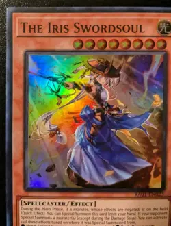 The Iris Swordsoul RA01-EN023 1st Edition Super Rare Rarity Collection Yu-Gi-Oh! - Image 2