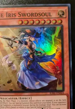 The Iris Swordsoul RA01-EN023 1st Edition Super Rare Rarity Collection Yu-Gi-Oh! - Image 3