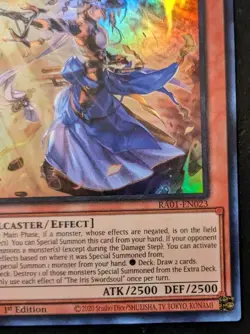 The Iris Swordsoul RA01-EN023 1st Edition Super Rare Rarity Collection Yu-Gi-Oh! - Image 5
