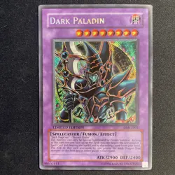 Dark Paladin DMG-001 Secret Rare Limited Edition Promo Yugioh LP #7737 - Image 1