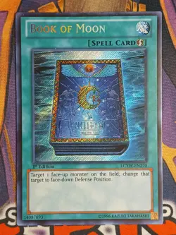 Book of Moon - LCYW-EN270 - Secret Rare - 1st Edition NM - Yugioh - GOAT Format - Image 1