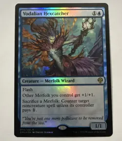 Vodalian Hexcatcher Foil Magic the Gathering Dominaria United Card 75 - Image 1