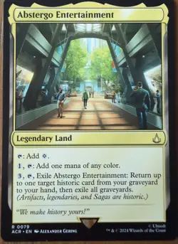 MTG - Abstergo Entertainment - Assassin's Creed - Magic the Gathering - Image 1