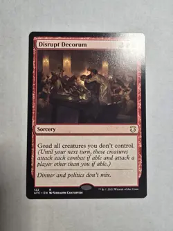 Disrupt Decorum Commander: Adventures in the Forgotten Realms Regular - Image 1