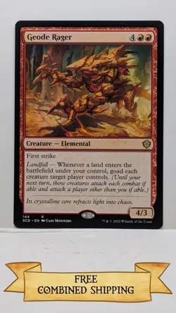 Geode Rager Starter Commander Decks Regular - Image 1
