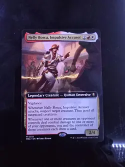 Nelly Borca, Impulsive Accuser (Extended Art) Commander: Murders at Karlov Manor - Image 1