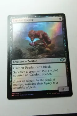 MTG Carrion Feeder x1-Foil -Modern Horizons-Lightly Played - Image 1