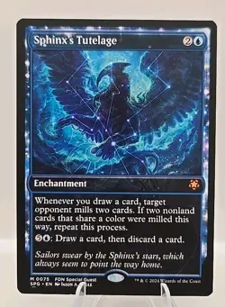 Sphinx's Tutelage MTG Foundations Special Guests Regular - Image 1