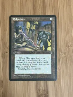 MTG Magic the Gathering Didgeridoo Homelands LP - Image 1