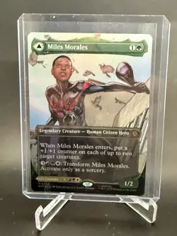 Miles Morales M 0234 Holo MTG Spider-Man Magic NM - Image 1