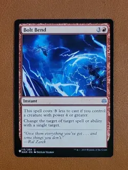 NM Bolt Bend 115/264 "The List" Reprint War of the Spark - Image 1