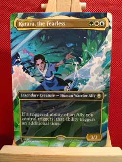 Katara, the Fearless (Borderless)- Avatar: the Last Airbender - NM - Rare - MTG - Image 1