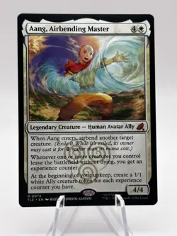 Aang, Airbending Master 0074 Avatar: the Last Airbender Eternal TLE MTG NM - Image 1