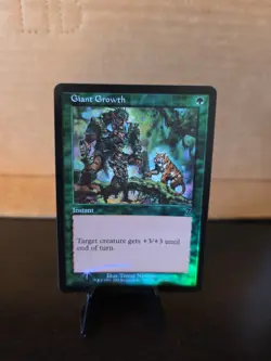 MTG FOIL Giant Growth - 7th Edition LP - Image 1