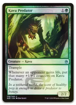 Kavu Predator #176 (Foil) (NM) Masters 25 A25 Magic MTG - Image 1