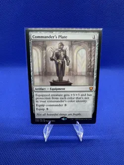 Commander's Plate Commander Legends Regular - Image 1
