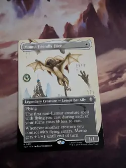 Momo, Friendly Flier (Borderless) Avatar: The Last Airbender Regular MTG NM - Image 1