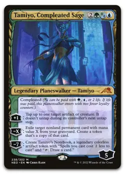 Tamiyo, Compleated Sage #238 (NM) Kamigawa Neon Dynasty NEO Magic MTG - Image 1