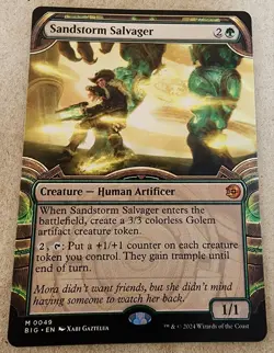 Sandstorm Salvager - #49 Regular (Showcase) Outlaws of Thunder Junction - Mtg - Image 1