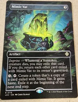 Mimic Vat - #115 Regular (Borderless) - Lost Caverns of Ixalan - Mtg - Image 1