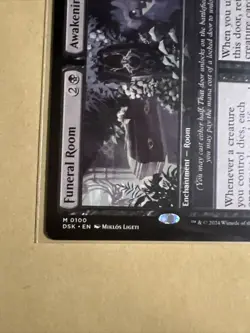 MTG Funeral Room / Awakening Hall DSK 0100 M NM Regular Mythic - Image 3