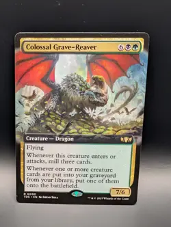 MTG - Colossal Grave-Reaver - EXTENDED ART - Creature - TDC 90 - Rare - NM - Image 1