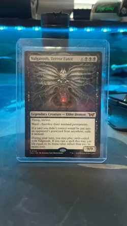 Duskmourn: House of Horror Magic: The Gathering Valgavoth, Terror Eater - Image 1