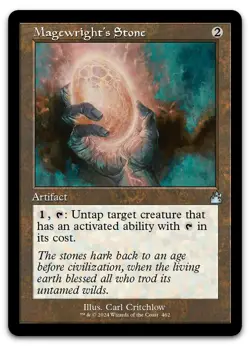 Magewright's Stone (Retro Frame) #462 (NM) Ravnica Remastered RVR Magic MTG - Image 1