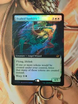 Exalted Sunborn (Extended Art) - Edge of Eternities (EOE) -foil -nm - Image 1