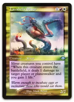 Lavabelly Sliver (Retro Frame) #29 (Foil) (NM) Modern Horizons MH1 Magic MTG - Image 1