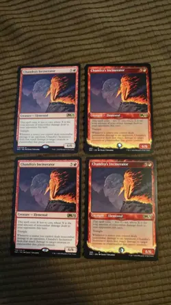 Magic: the Gathering / MtG Chandra's Incinerator x4 Mixed Sets - Image 1