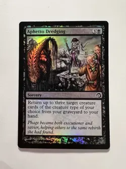 Aphetto Dredging - FOIL - MTG Premium Deck Series: Slivers - NM - Image 1