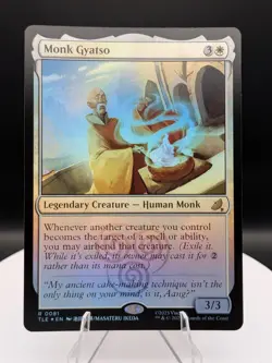 Monk Gyatso FOIL: Avatar ATLA Eternal MTG (NM) - Image 1