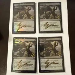 Shadow Signed By Artist - Foil Fatal Push - Aether Revolt - NM - Playset - Image 1