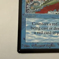 Vintage MTG Magic Beta English Card: Blue Elemental Blast - Near Mint - NM - - Image 4