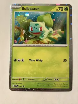 Pokemon 151 Poster Collection Promo Card Set Charmander, Bulbasaur, Squirtle - Image 2