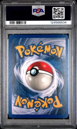 1999 POKEMON BASE SET UNLIMITED #10 MEWTWO-HOLO PSA 7 - Image 2