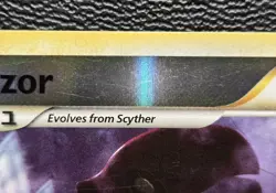 Pokemon TCG Scizor 7/90 2010 Undaunted Reverse Holo Rare Card - MP - Image 3